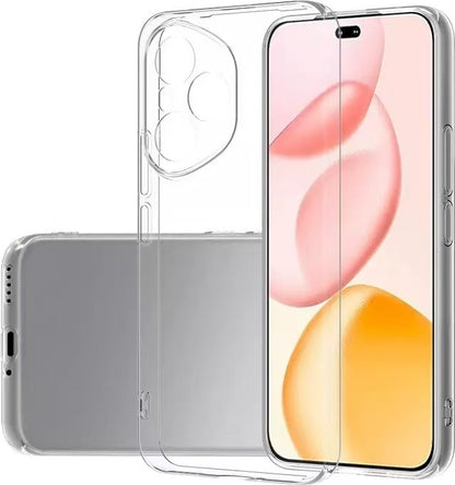 Rengareng Honor 400 Pro Kılıf Zore Süper Silikon Kapak - Şeffaf