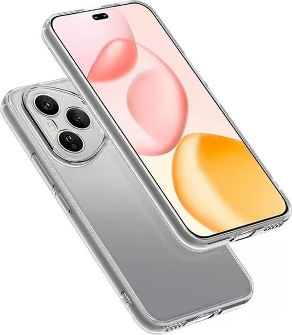 Rengareng Honor 400 Pro Kılıf Zore Süper Silikon Kapak - Şeffaf