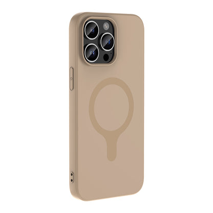 iPhone 14 Pro Max Kılıf M-Safe Şarj Özellikli MNC Aris Silikon Kapak - Mürdüm