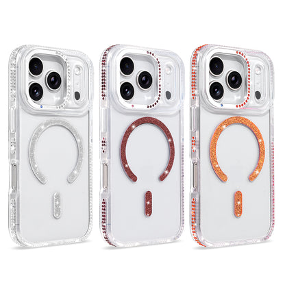 iPhone 17 Pro Kılıf M-safe Şarj Özellikli MNC Tera Silikon Kapak - Mürdüm