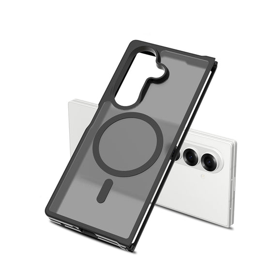Galaxy Z Fold 7 Kılıf M-Safe Şarj Özellikli Kamera Korumalı MNC Lunex Kapak - Siyah
