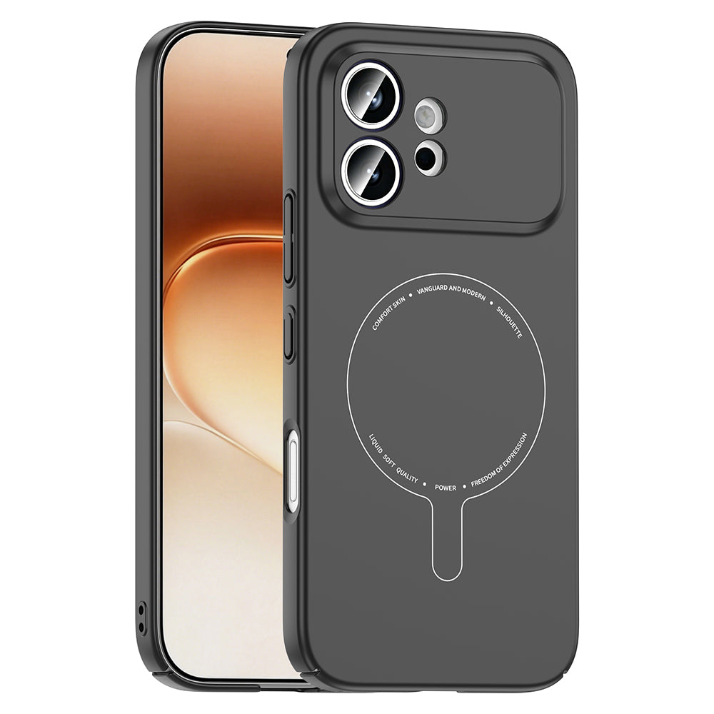 Honor 600 5G Kılıf M-Safe Şarj Özellikli Kamera Korumalı MNC Elio Sert PC Kapak - Lacivert