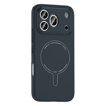 Honor 600 Pro 5G Kılıf M-Safe Şarj Özellikli Kamera Korumalı MNC Elio Sert PC Kapak - Lacivert