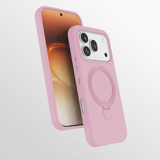 Honor 600 Pro 5G Kılıf M-safe Şarj Özellikli Standlı MNC Samara Kapak - Pembe
