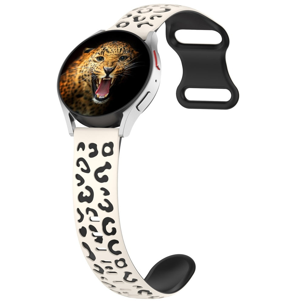 Huawei GT2 42mm MNC KRD-140 20mm Silikon Kordon Strap Kayış - Starlight-Siyah