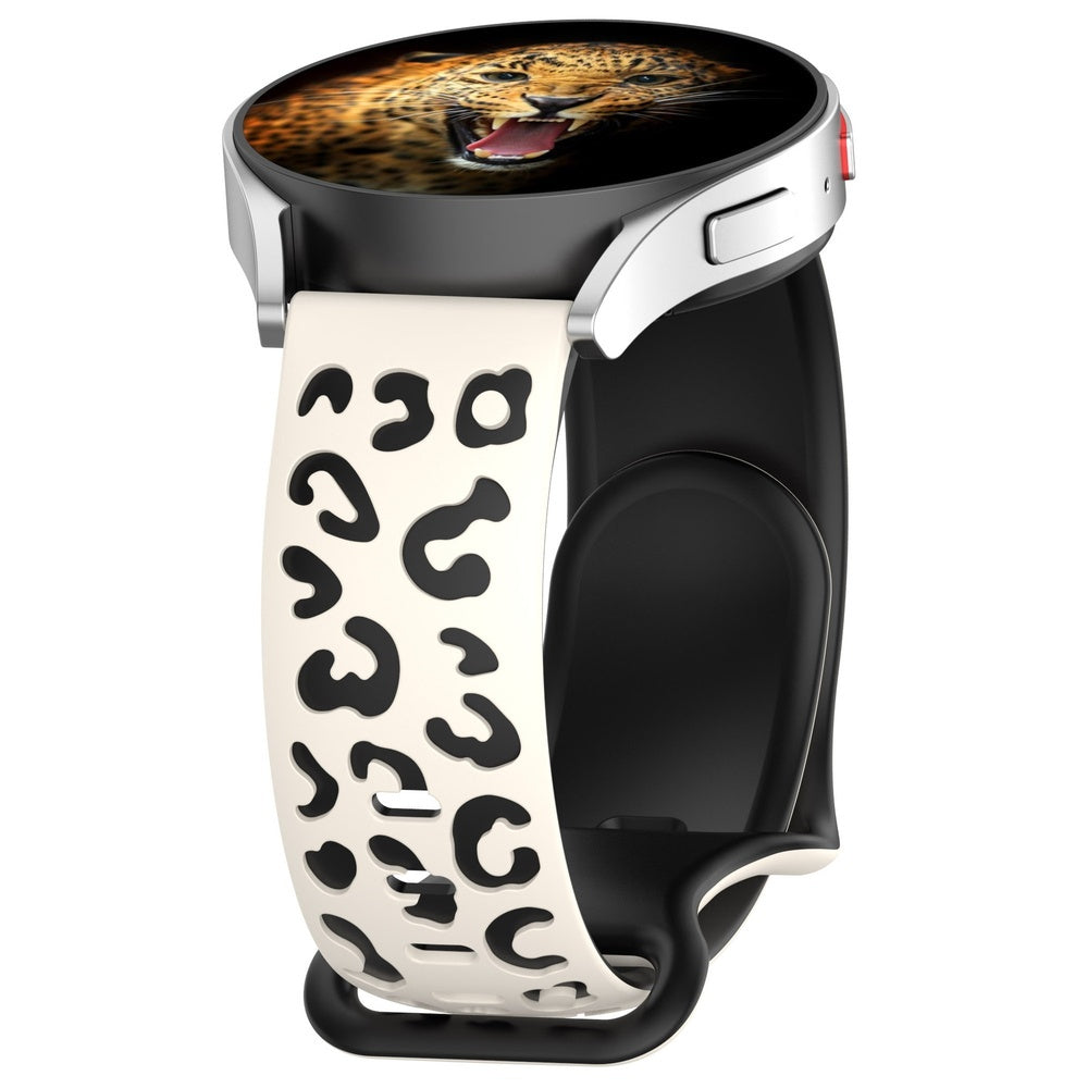 Huawei Watch GT 3 42mm MNC KRD-140 20mm Silikon Kordon Strap Kayış - Starlight-Siyah