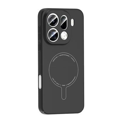 Find X9 Pro Kılıf M-Safe Şarj Özellikli Kamera Korumalı MNC Elio Sert PC Kapak - Siyah