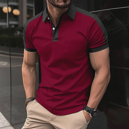 Erkek Kısa Kollu Yazlık Casual Polo Gömlek
