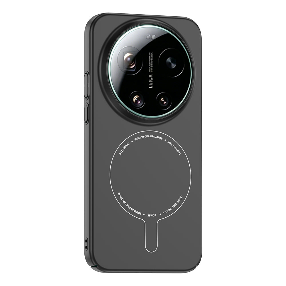17 Ultra Kılıf M-Safe Şarj Özellikli Kamera Korumalı MNC Elio Sert PC Kapak - Siyah