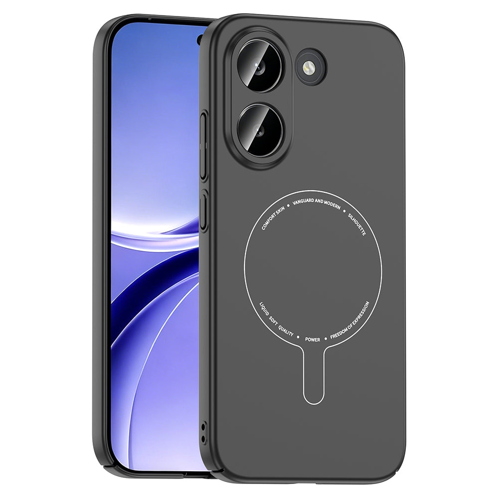 Poco X8 Pro Kılıf M-Safe Şarj Özellikli Kamera Korumalı MNC Elio Sert PC Kapak - Lacivert