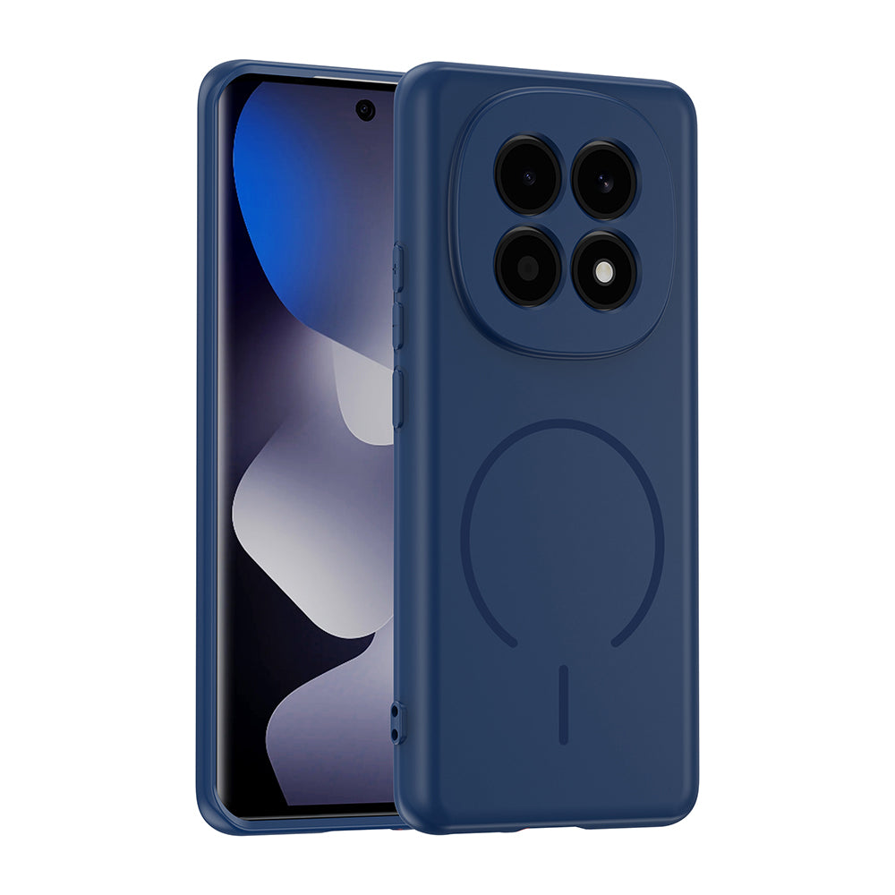 Redmi Note 15 5G Kılıf M-safe Şarj Özellikli MNC Meta Kapak - Lacivert