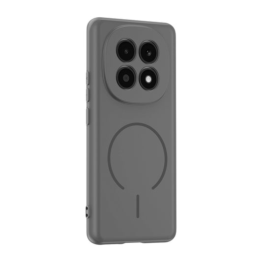 Redmi Note 15 5G Kılıf M-safe Şarj Özellikli MNC Meta Kapak - Titanyum-Gri