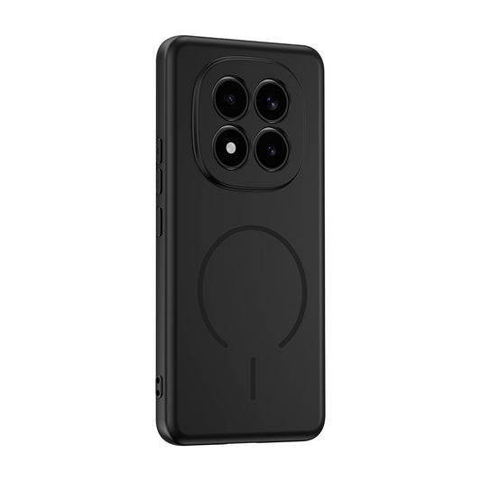 Redmi Note 15 Pro 4G Kılıf M-safe Şarj Özellikli MNC Meta Kapak - Siyah
